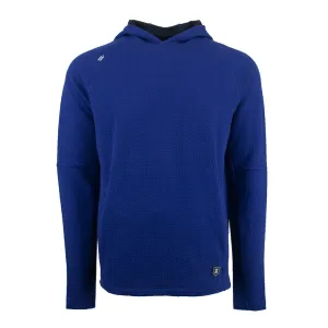 48-Hour Zusa Unisex Cobalt Afton Textured Hoodie