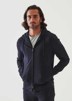 ACTIVE FULL ZIP HOODIE - Dark navy