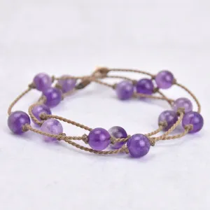 Amethyst Round Medium - Wrap