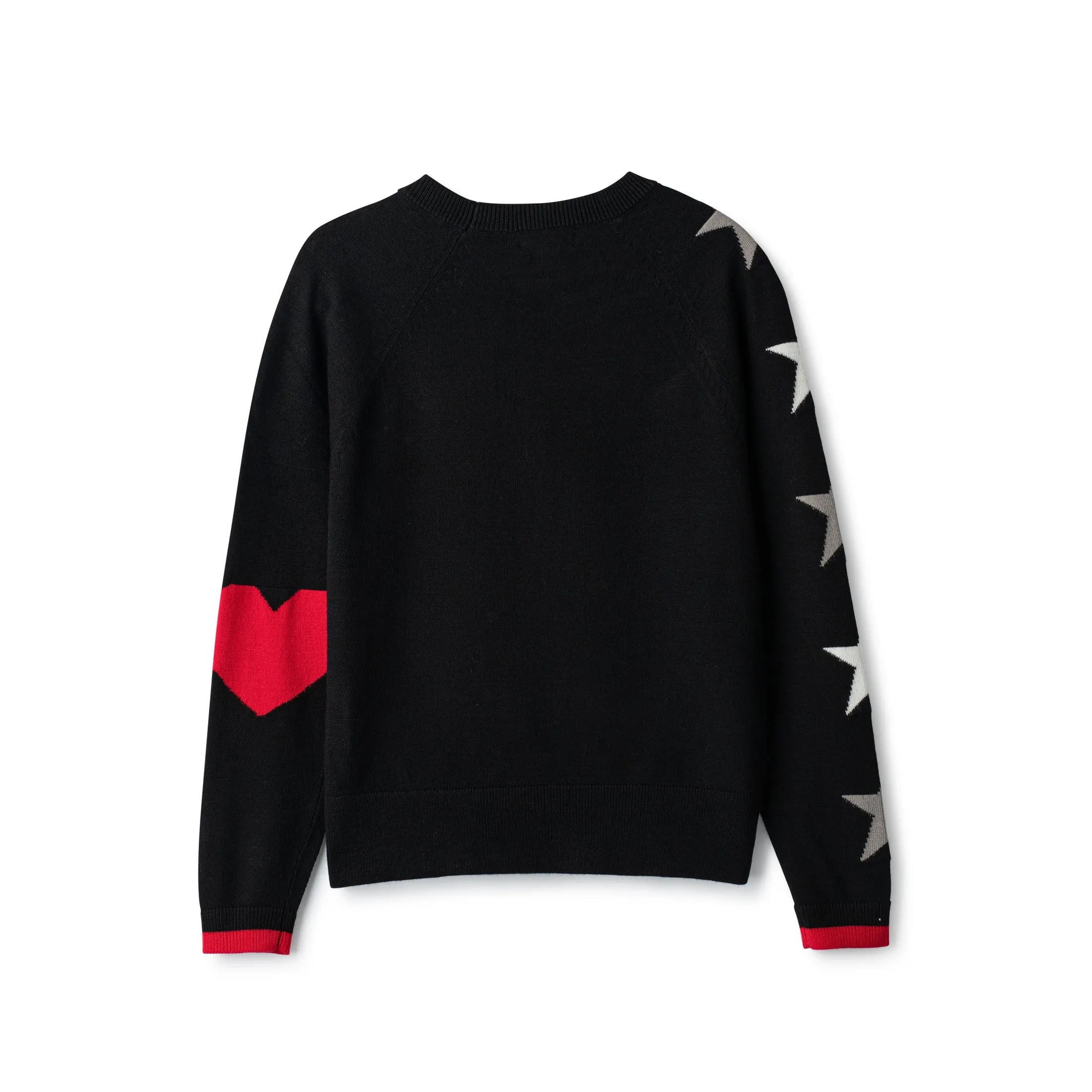 Black Star Sleeve Sweater