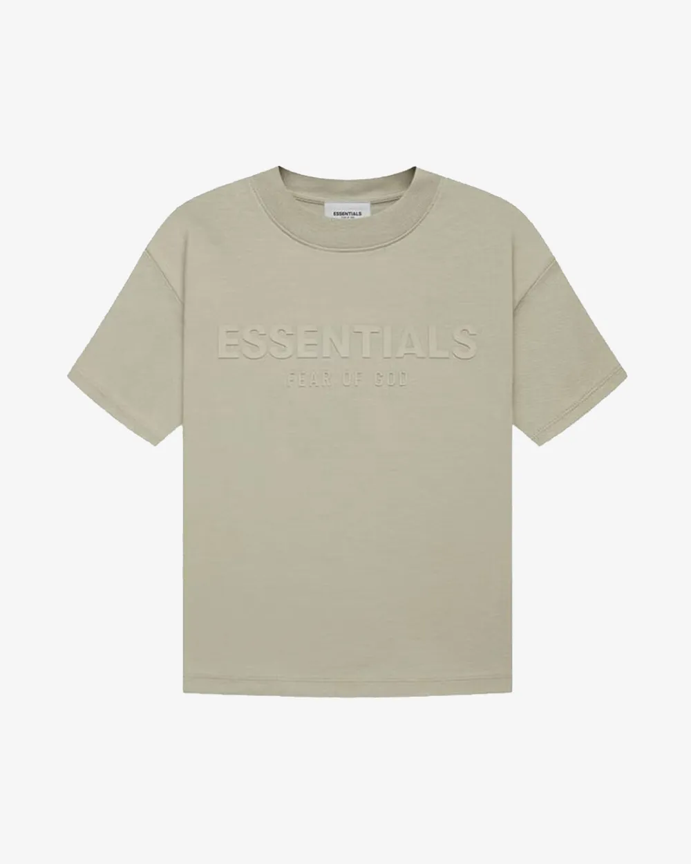 FOG ESSENTIALS FW21 KIDS SILICON APPLIQUE LOGO PISTACHIO TEE