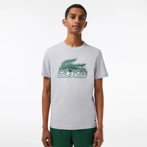 Lacoste Men's Regular Fit Croc Logo Short Sleeve T-Shirt