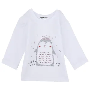 Long-Sleeved Queen Penguin T-shirt