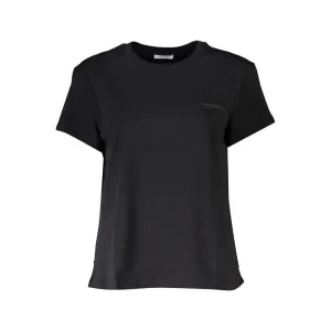 Patrizia Pepe Chic Crew Neck Organic Cotton Tee