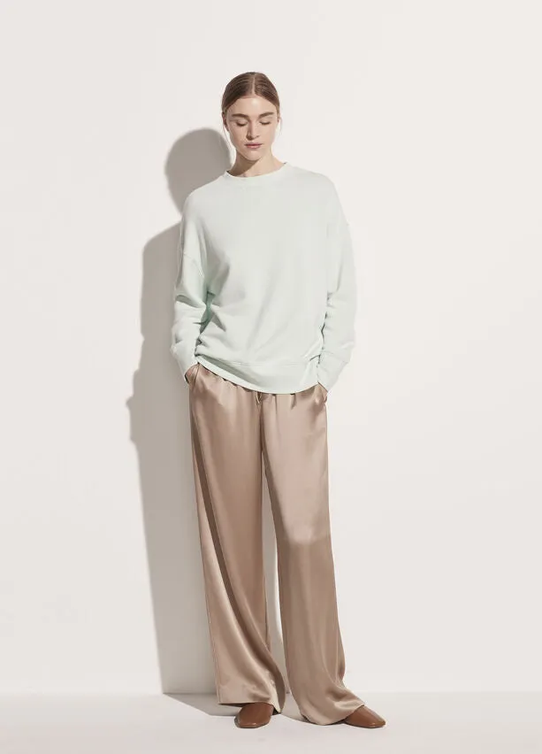 Vince - Drop Shoulder Pullover in Sea Foam