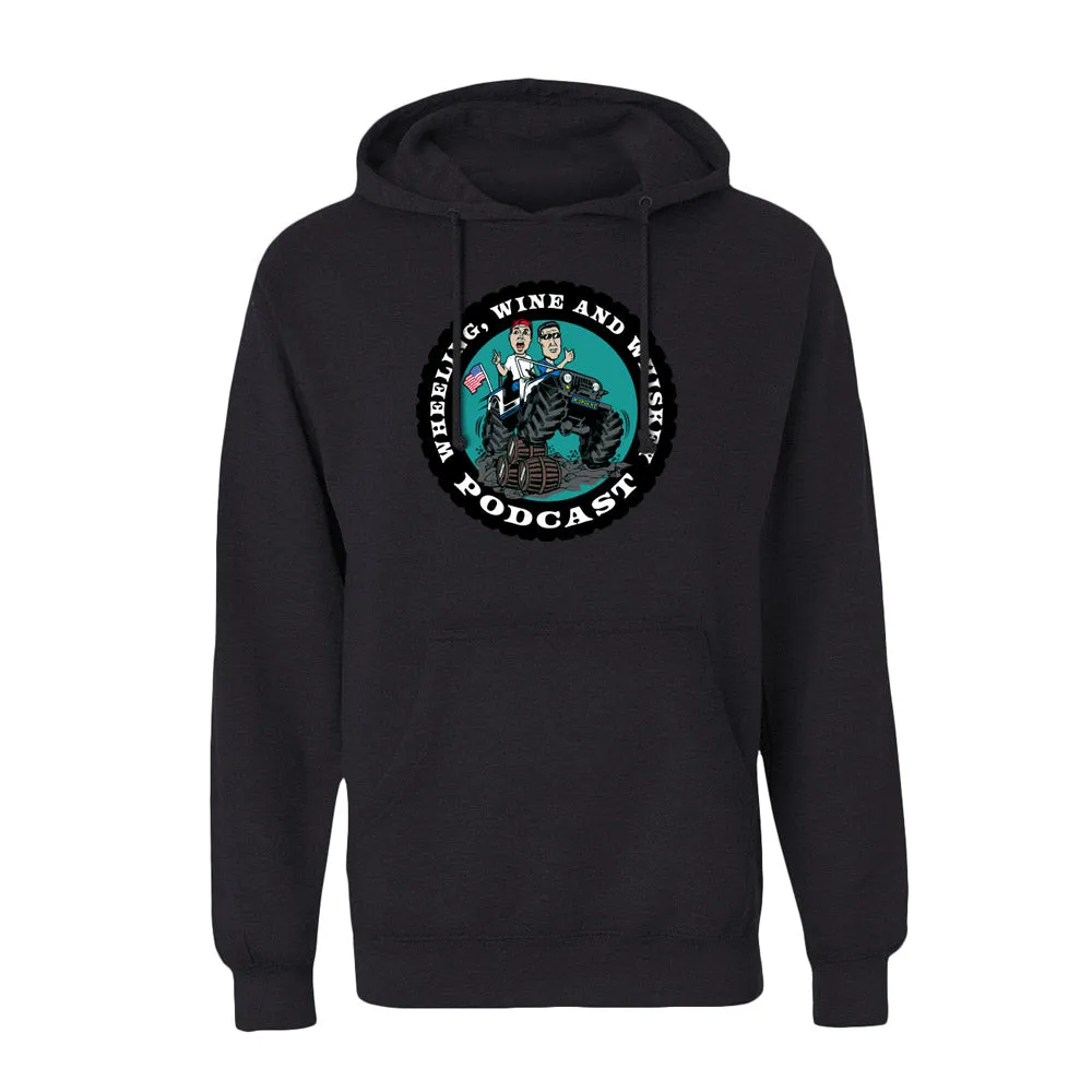 Wheeling Wine and Whiskey - Pullover Hoodie